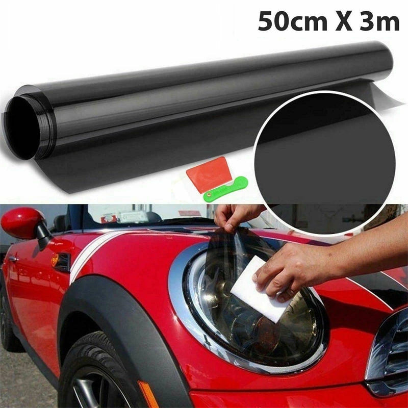 1 Roll 50cm X 3m 1/5/15/25/35 Percent VLT Window Tint Film Glass
