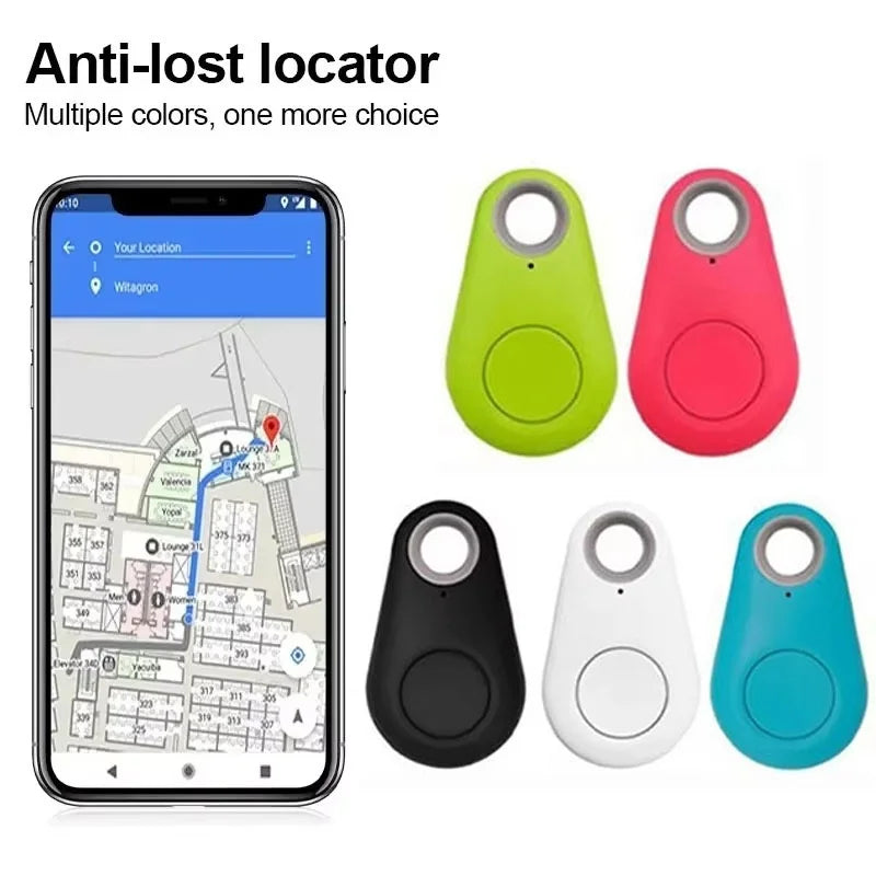 Mini GPS Tracker Locator AntiLost Alarm Wallet Keychain Smart Tag