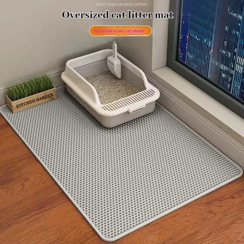 Cat Litter Mat 2-Layer Design Premium Sand Trapping Technology
