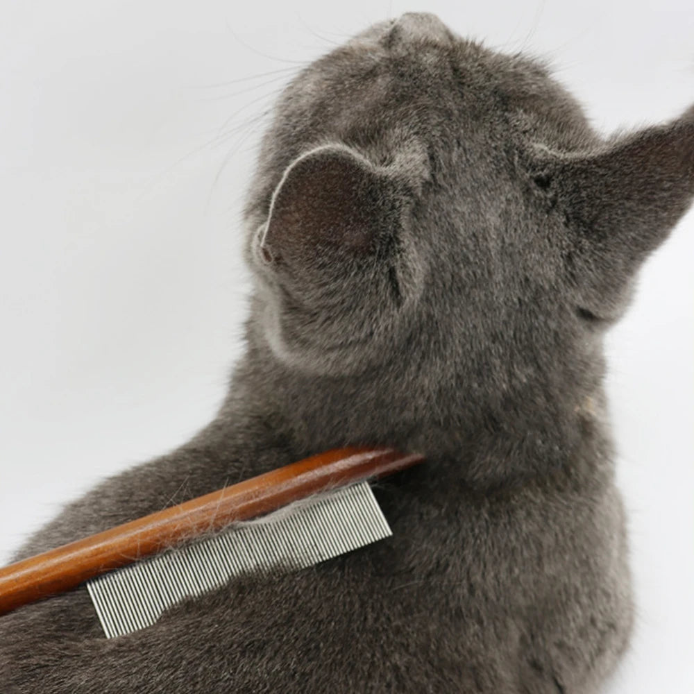 Cat Comb Cat Comb Brush Long Hair Cat Needle Comb Open Knots To Remove