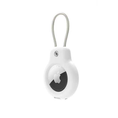 For Apple Airtag Case Hard Plastics Holder Anti-Loss Keychain With