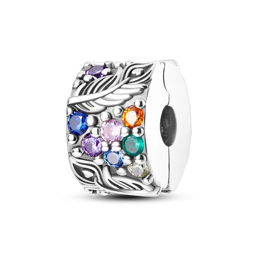 Silver Plated Travel Sunflower Lucky Charms Fit Original Pandora