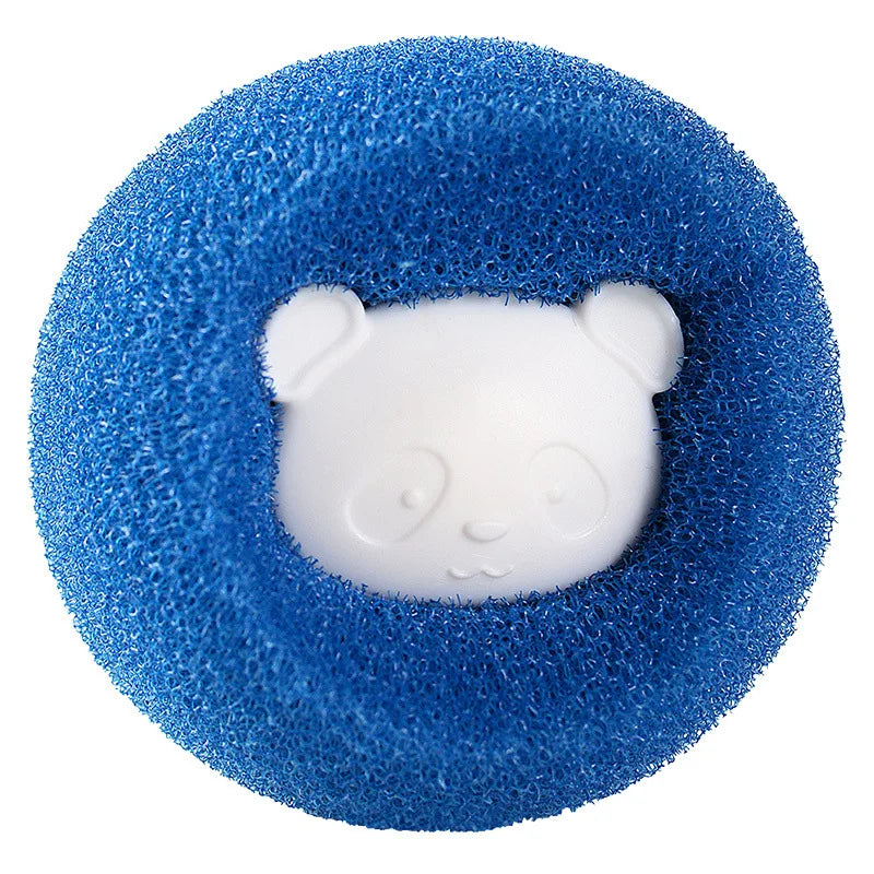 8pcs Washing Machine Sponge Cleaning Balls Lint Removal Laundry