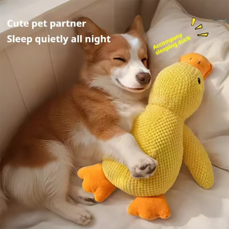 Dog Toy Stomping Duck Bite Resistant Grinding Teeth Cleaning Large Dog
