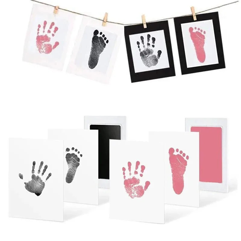 Pet Handprint Footprint Kit No Touch Cat Dog Paw Print Newborn Birth