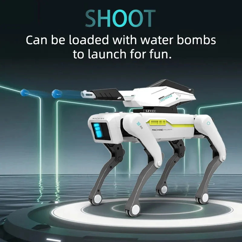 Hot New Electric RC Intelligent Robot Dog with Clip Multifunction RC