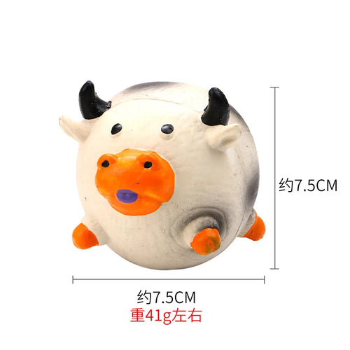 Pet Supplies Amazon Hot selling Animal Shaped Latex Toys Bite and Bite
