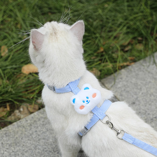 Cat Harness and Leash Sets Adjustable Dog Harness for Small Dog Leash