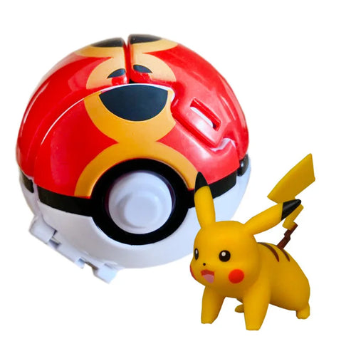 Pokemon Elf Ball Pokeball Anime Figure Cartoons Pikachu Charizard