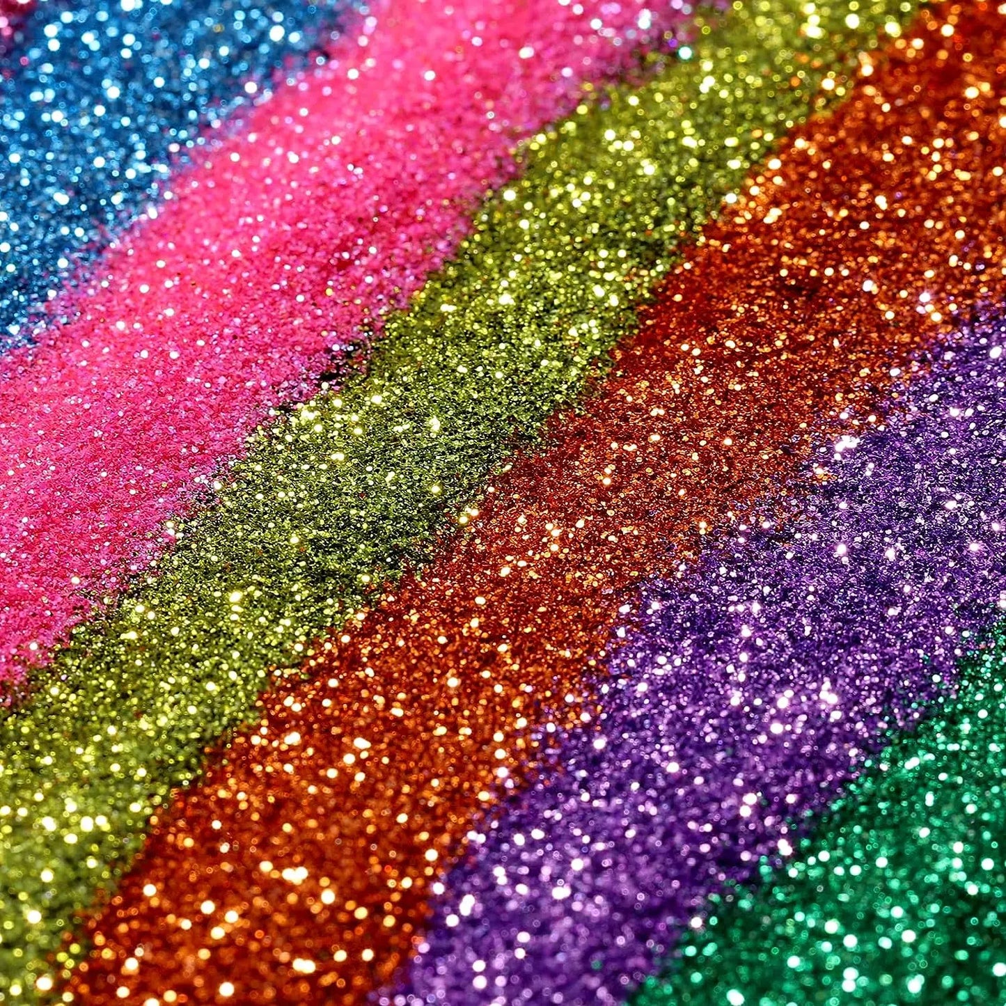 32 Bottls Holographic Glitter, Style Reflective Body Glitter for Eyes