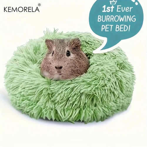 1PCS Ultra-Soft Plush Pet Nest Cozy Warm Hamster Sleeping Bed Non-Slip
