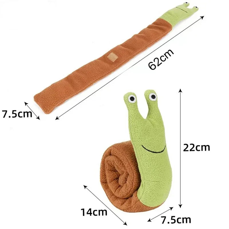 Snail shaped dog and cat toys, pet products, pet supplies, mats to
