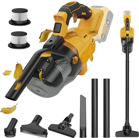 Handheld Vacuum Cleaner with 2pcs Filter Electric Cordless Vacuum for