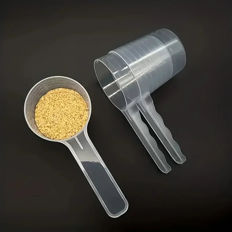 Pet Measuring Spoon Transparent Pet Mea Spoon Pet Food Measuring Spoon