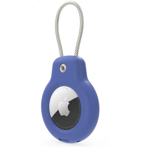 For Apple Airtag Case Hard Plastics Holder Anti-Loss Keychain With