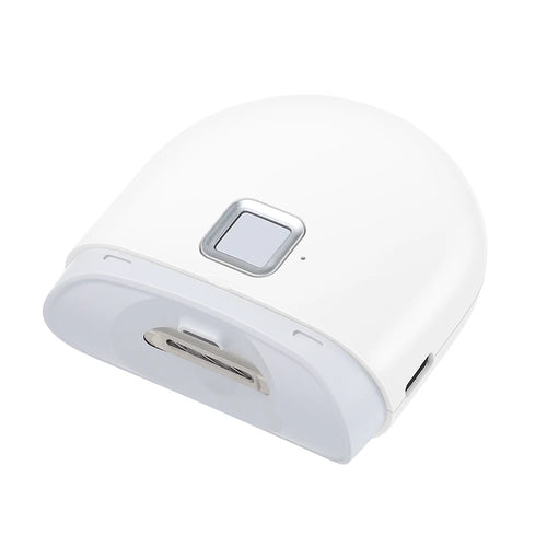 Electric Automatic Nail Clippers With Light Trimmer Nail Cutter