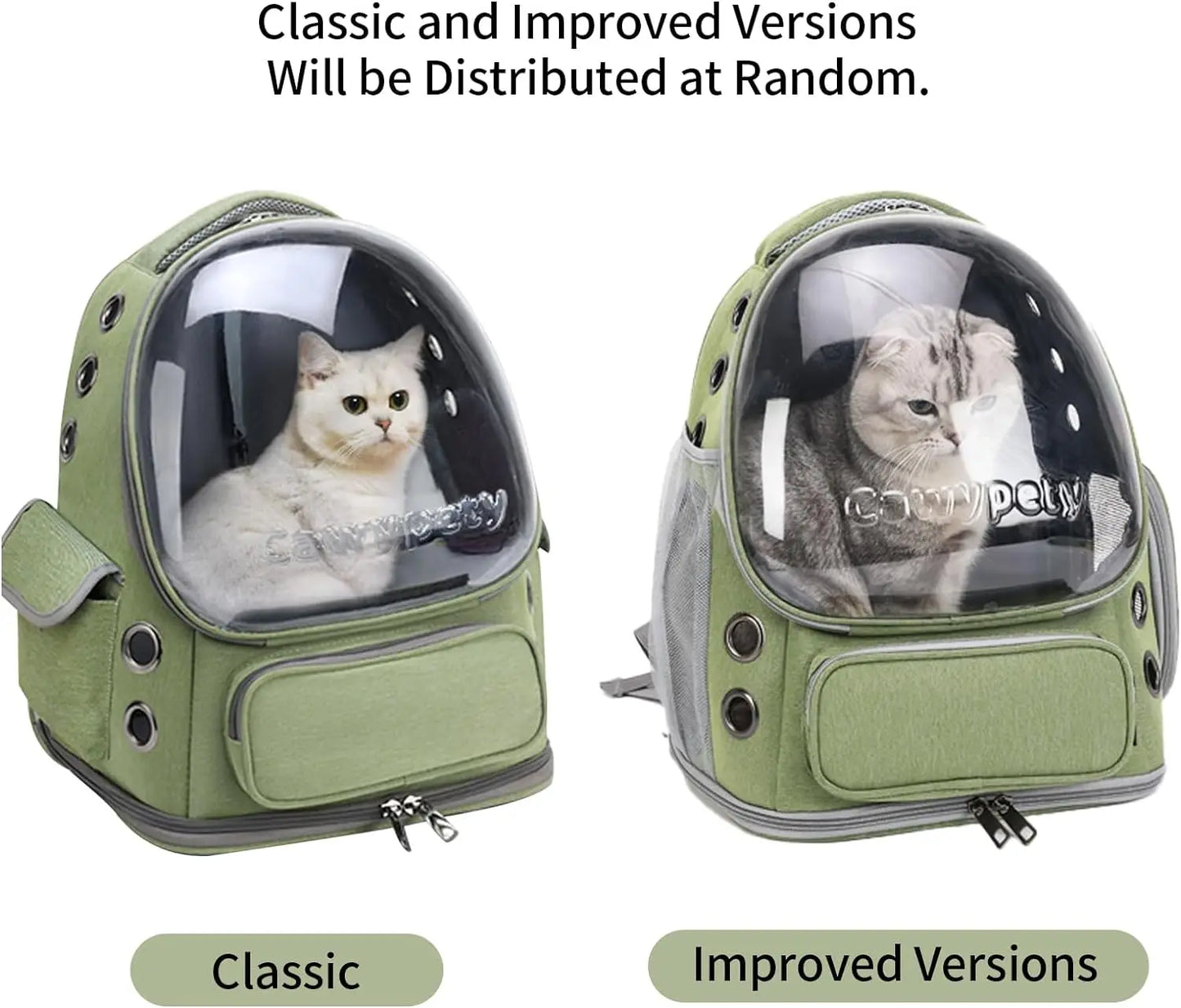 Transparent Folding Pet Carrier Backpack Travel Tote Cat Carrier Bag