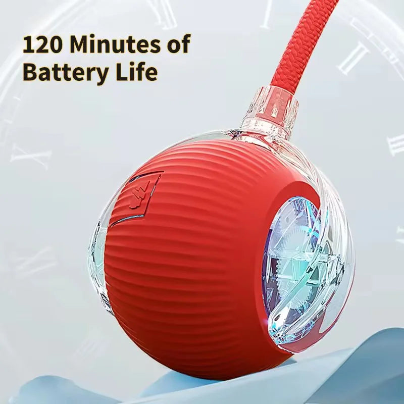 Hot Electric Dog Ball Toys Automatic Rolling Ball Rechargeable Smart