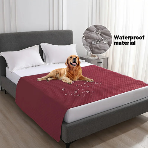 Anti Leaking & Non-Slip Dog Bed Cover,Pet Blanket Sofa Pet Bed