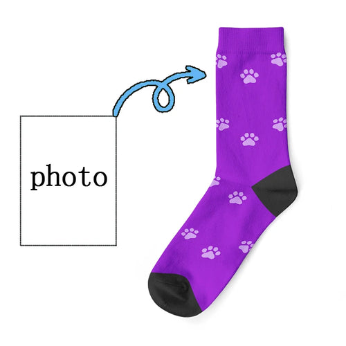 Custom Socks Cat 3D Print Men/Women Socks Casual Funny Novelty DIY