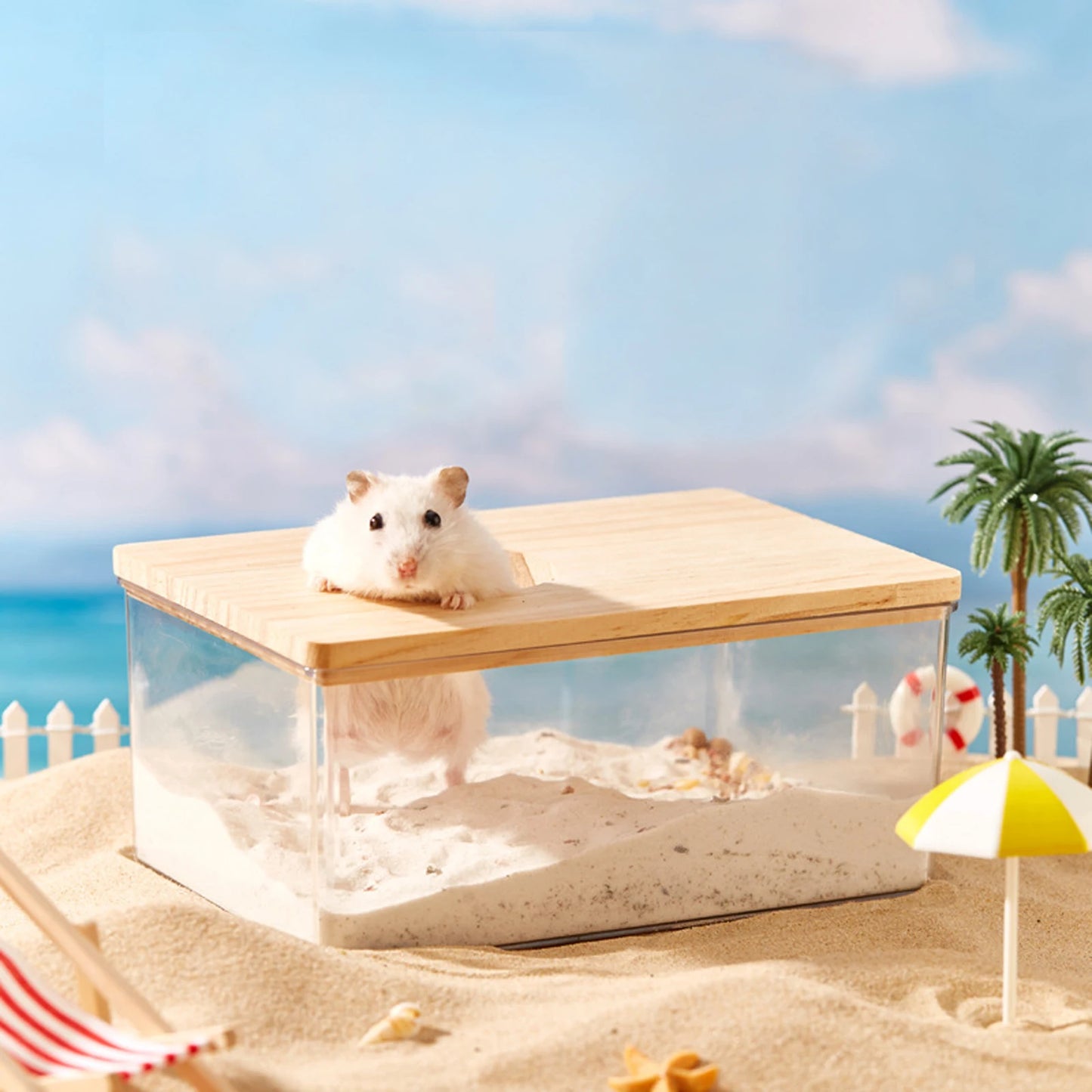 Hamster Bathroom House Clear Hamster Sand Box Bathtub Bathroom Toilet