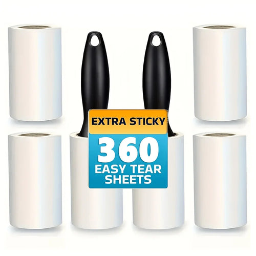 Ultra Sticky Lint Roller for Eliminating Pet Fur-Ideal for