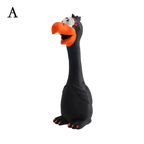 New Squeak Dog Toy Chew Bone Squeaky Ball Chicken Sound Dog Toys Tooth