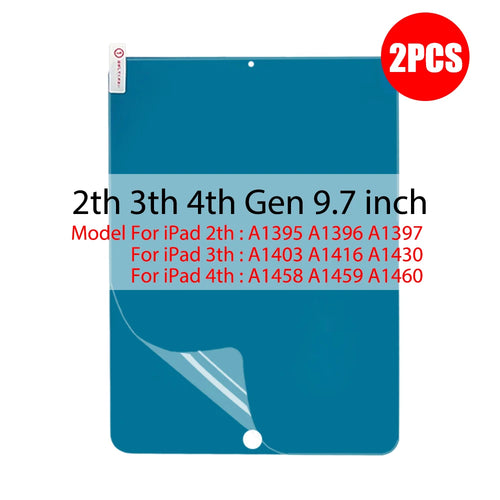2Pcs Paper Feel Like Screen Protector for iPad 11th Generation 10th