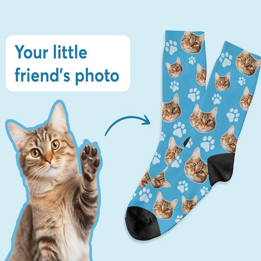 Custom Socks Cat 3D Print Men/Women Socks Casual Funny Novelty DIY