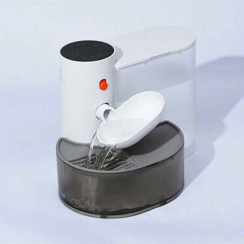 Dispenser Cat Water Fountain Moving Water Unplugged Automatic Water