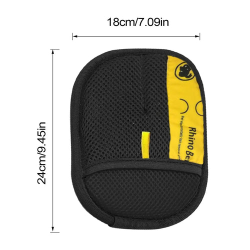 2pcs Cat Grooming Gloves Electrostatic Pet Hair Removal Brush for
