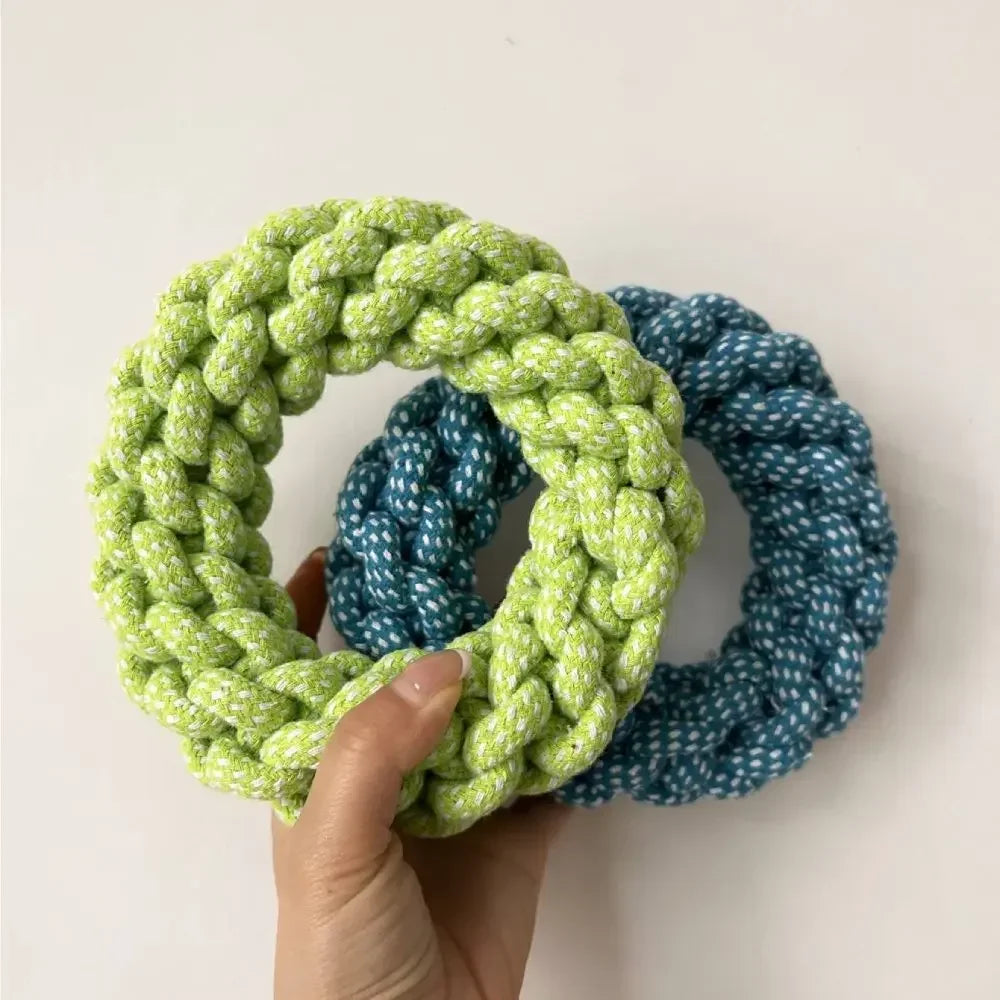 Pet Dog Rope Toy Durable Chew Bite Resistant Pet Toys for Medium Large