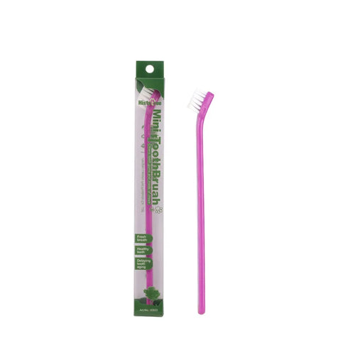 Vet Recommended Dog Toothbrush - Micro Head Teeth Cleaning Tool for