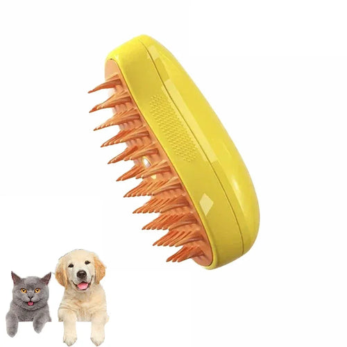 Cat Dog Steamy Brush Steam Brush Electric Sprayer for Massage Pet