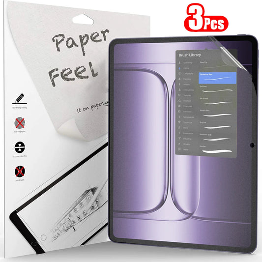 3Pcs Paper Feel Like Screen Protector for OnePlus Pad 3 13.2-inch Pad