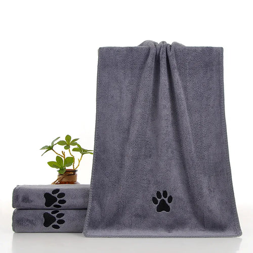 1Pc Pet Towel Soft, Thickened and Quick-drying Small Large Dog Cat