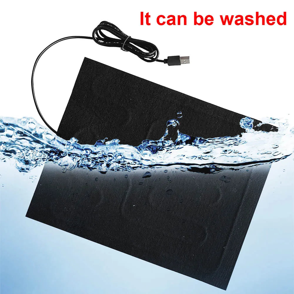 USB Folding Heated Sheet Heating Winter Warm Pad Cushion Waterproof