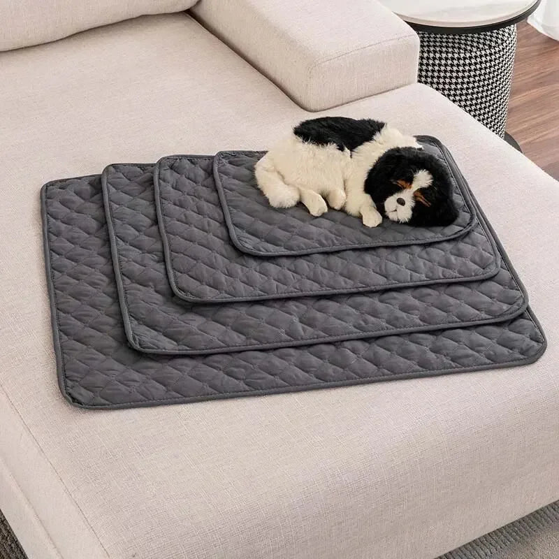 Waterproof Pet Bed Mat Reusable Dog Diaper Cover Washable Sofa Cover