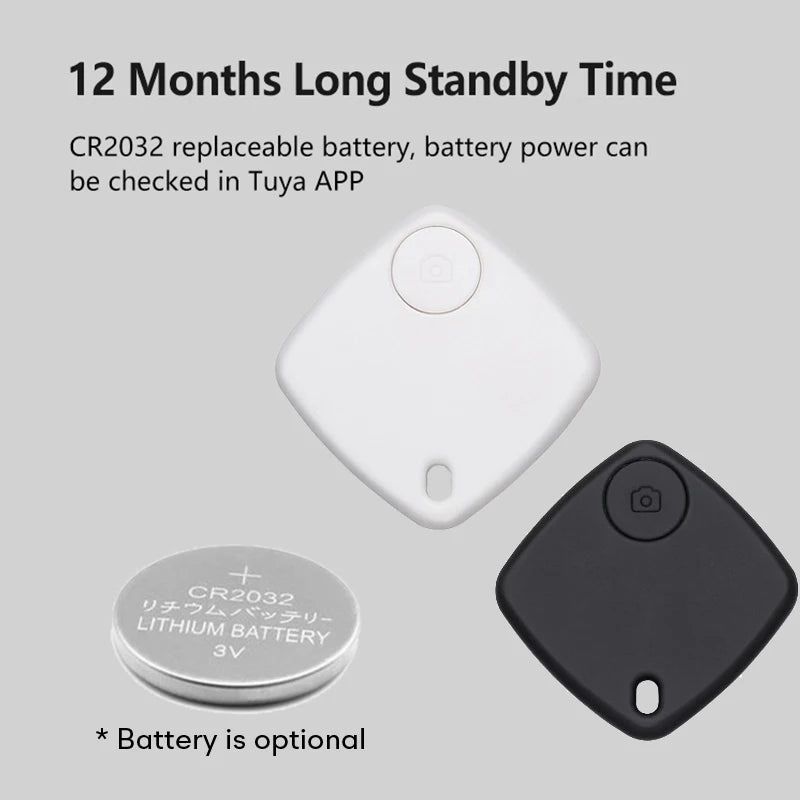 Tuya Smart Tag Anti-Lost Alarm Wireless Bluetooth Tracker Suitcase Key
