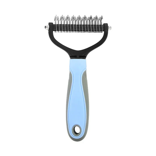 Cat Hair Removal Comb Dog Hair Removal Brush Stainless Steel Double