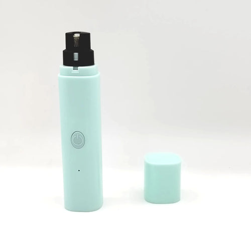 New Electric Dog Nail Clippers Rechargeable USB Charging LED Light