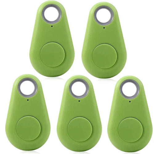 1-5pcs Mini GPS Tracker Bluetooth Tracker AntiLost Device Round Pet