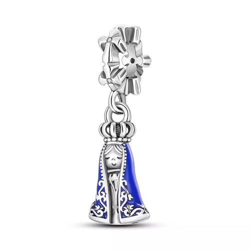 Silver Plated Travel Sunflower Lucky Charms Fit Original Pandora