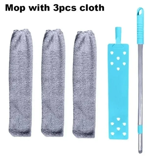 Long Handle Mop Telescopic Microfiber Duster Brush Gap Dust for