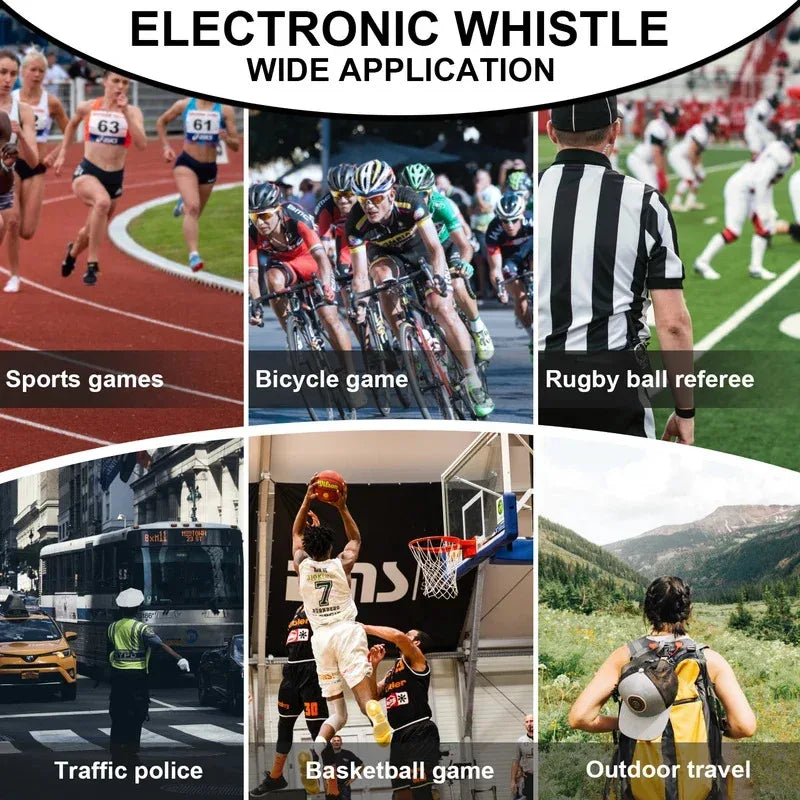 3Electronic Whistle with Sound Effects, Suitable for Outdoor