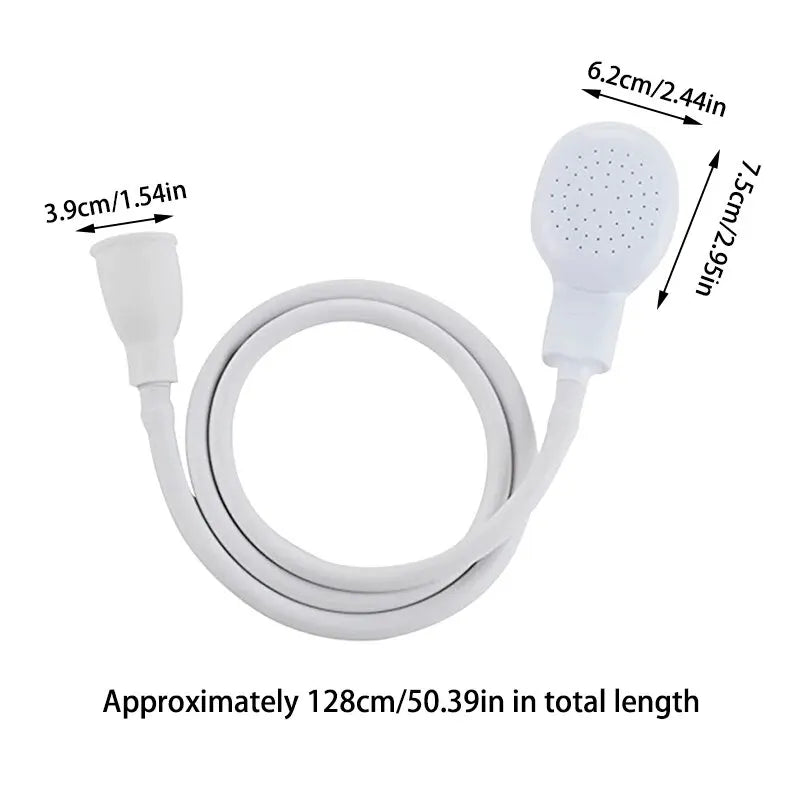 Faucet Extender External Showerhead Hair Wash Pet Bathing