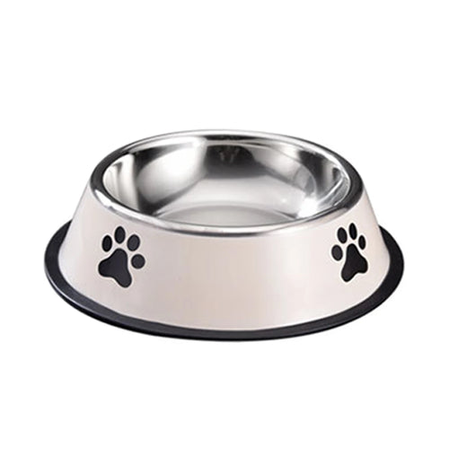 1PC Stainless Steel Pet Bowl Cat Bowl Dog Food Bowl