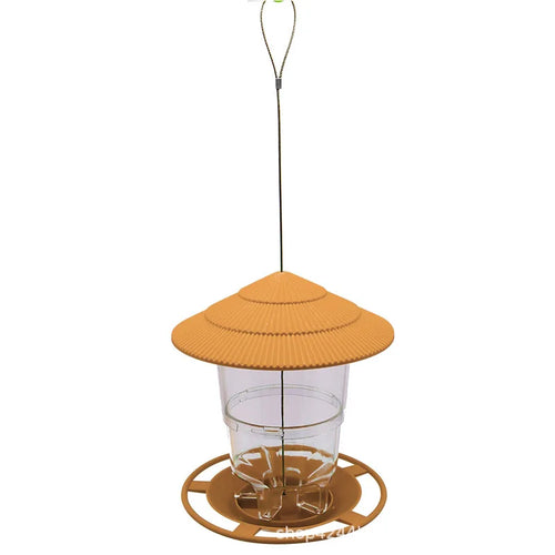 Waterproof Hanging Wild Bird Seed Feeder Bird Feeding Tool Garden
