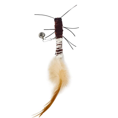 Dr.DC Teasing Cat Stick Head with or without Wire Stick Dragonfly