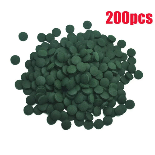 100pcs High Purity Spirulina Tablets Spiral Seaweed Enrichment